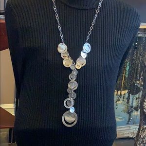 N2110 retired Silpada disc necklace